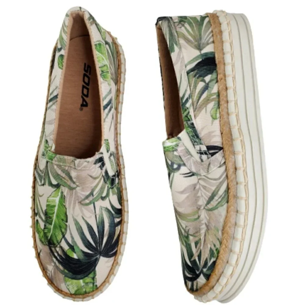 Soda Phenix Women's Espadrilles Slip-On Loafer